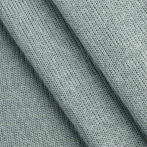 Light Sweater Knit Deadstock - Light Teal