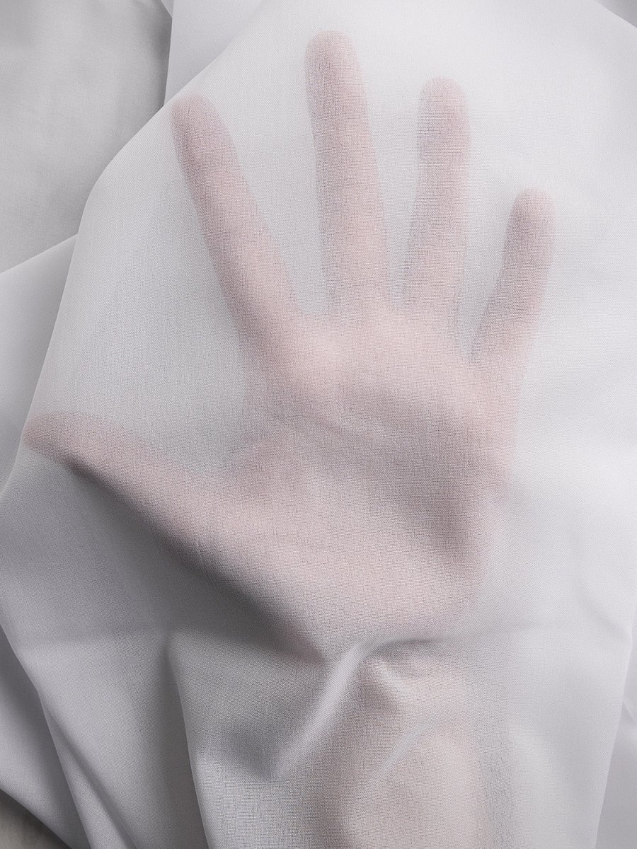 Recycled Lightweight Woven Fusible Interfacing - White – Image 3