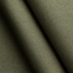 Lightweight Silky Cotton Poplin - Dark Olive