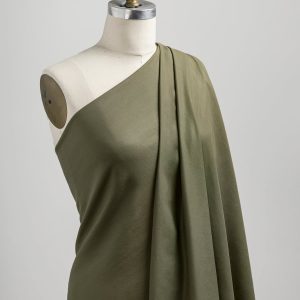 Lyocell Twill - Khaki Green - Swatch