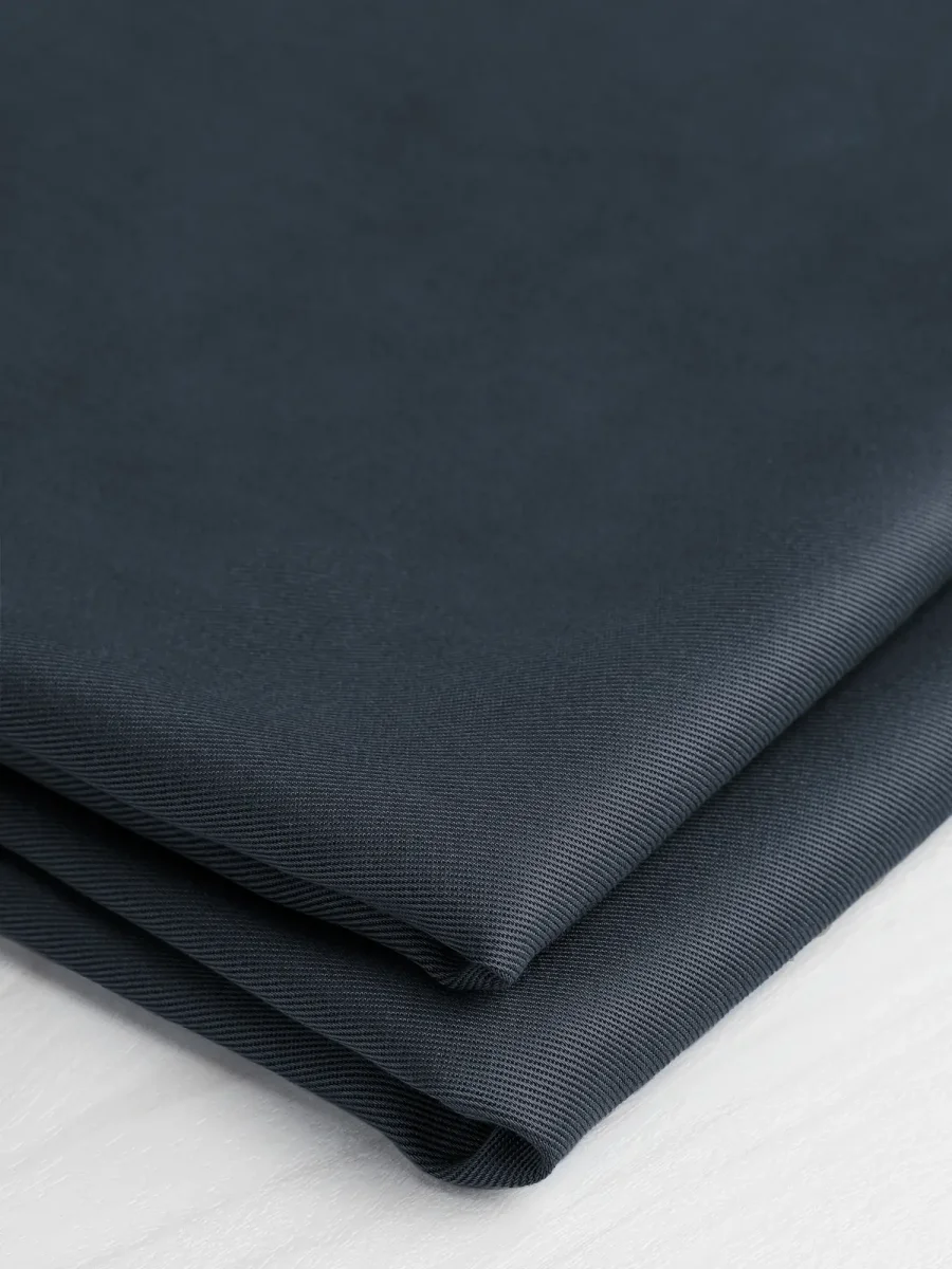 Lyocell Twill - Navy – Image 4