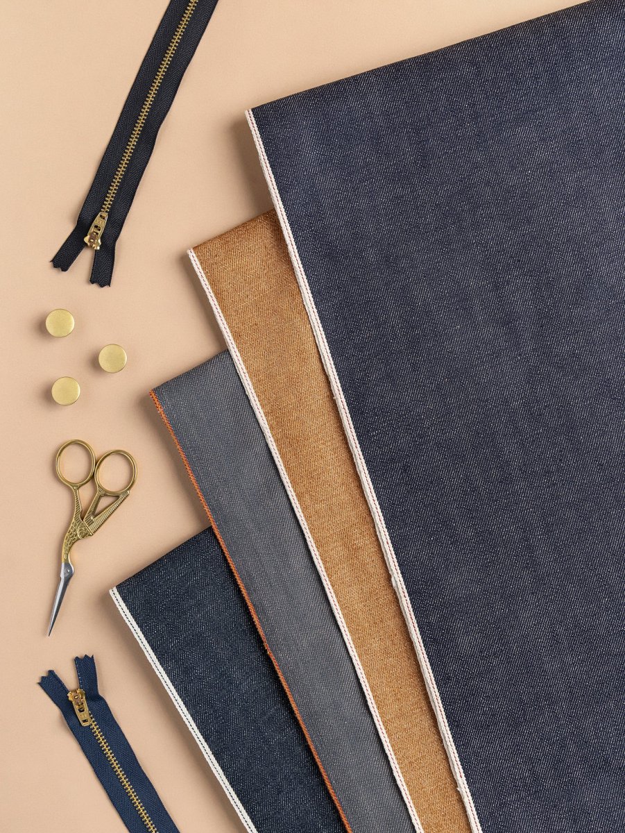 10.8 oz Selvedge Denim Deadstock - Vintage Indigo – Image 4