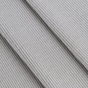 MicroModal Baby Rib Knit Deadstock - Silver