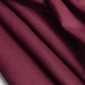 Midweight Organic Cotton Canvas - Merlot
