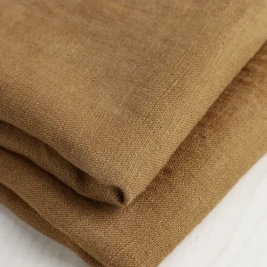 Midweight European Linen - Caramel - Swatch