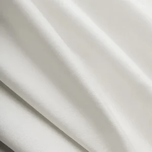 Midweight Stretch Denim Deadstock - White - Swatch