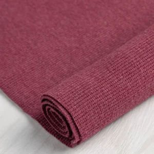 Bamboo/Cotton 2x2 Baby Rib - Scarlet