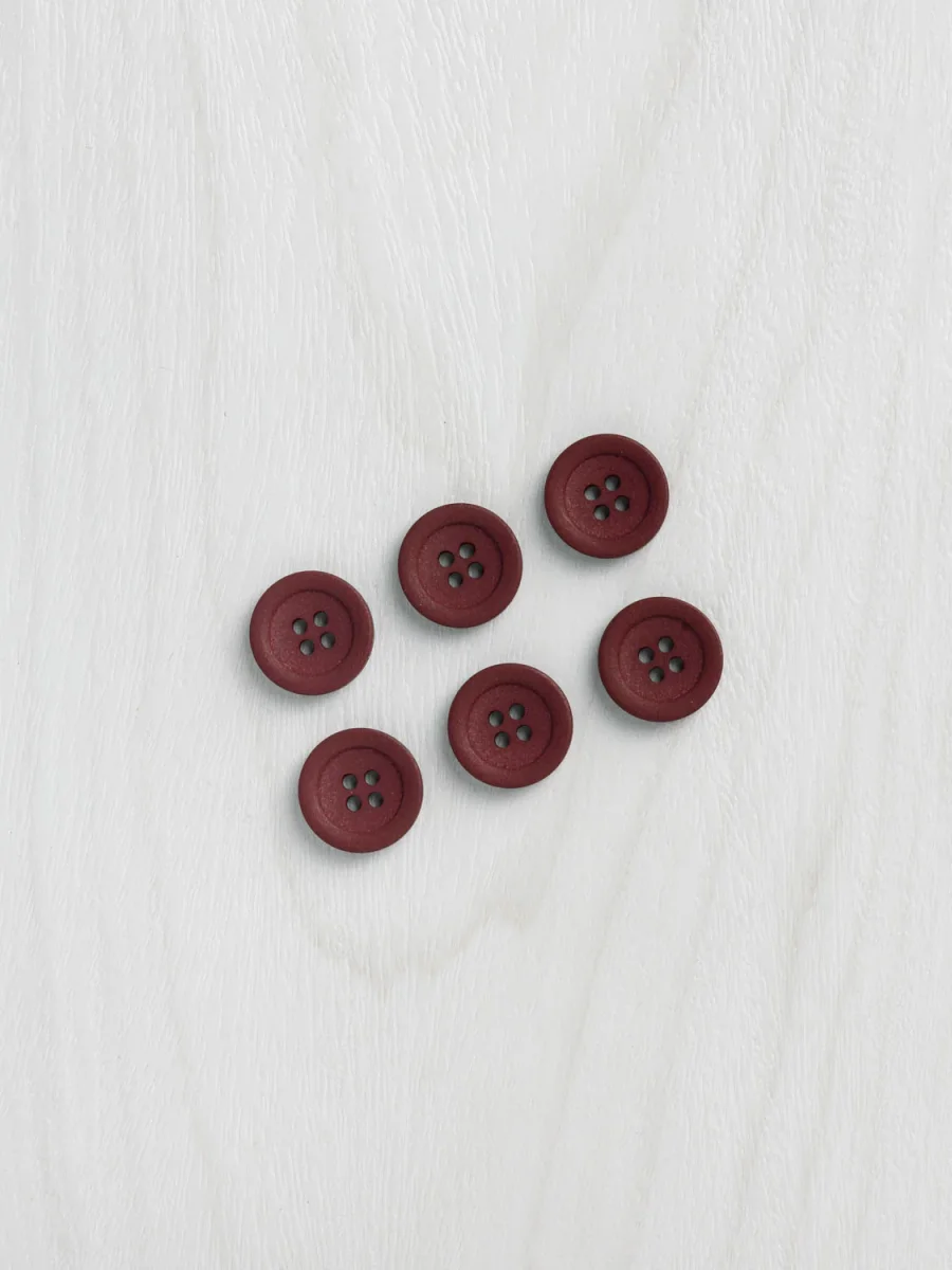 Hemp 16mm (5/8") Buttons - 6 pack – Image 8