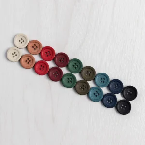 Hemp 16mm (5/8") Buttons - 6 pack