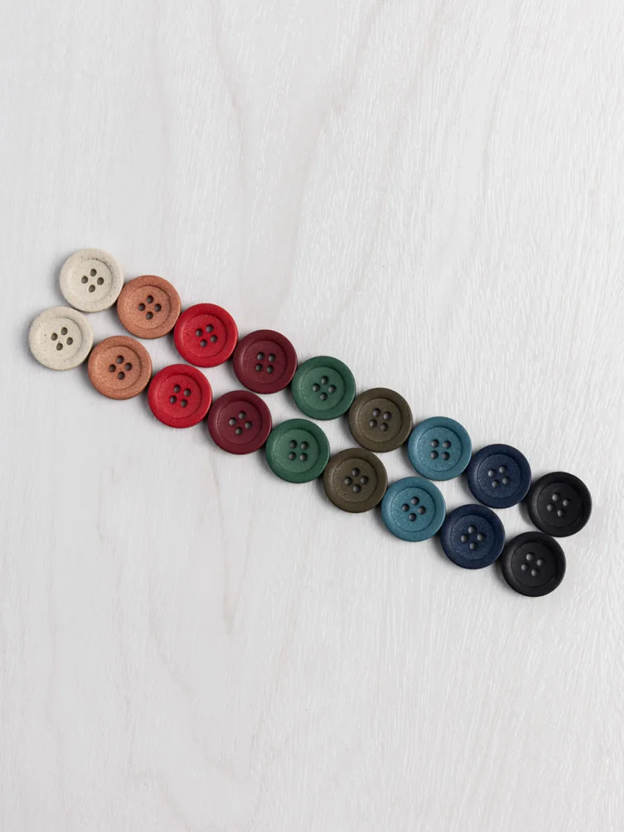 Hemp 16mm (5/8") Buttons - 6 pack