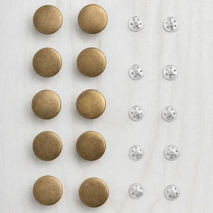 17mm Jeans Button - Pack of 10