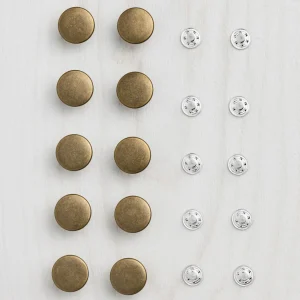 15mm Jeans Button - Pack of 10