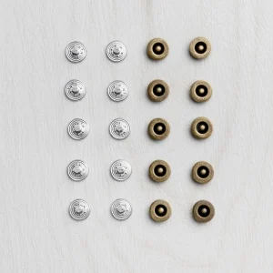 9mm Jeans Rivets - 10 Pack