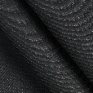 Non Stretch Denim Deadstock - Navy + Gold