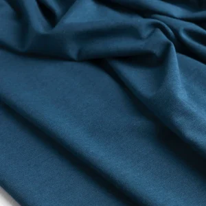 Organic Cotton + Tencel Stretch Knit Jersey - Deep Teal