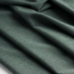 Organic Cotton + Tencel Stretch Knit Jersey - Pine Green