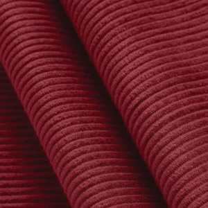 Organic Cotton Non Stretch 8 Wale Corduroy -  Bordeaux