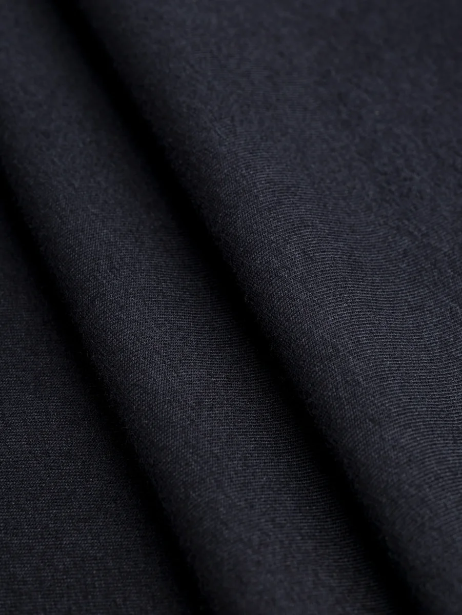 Organic Cotton Spandex Jersey - Black
