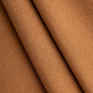 Organic Cotton Spandex Jersey - Caramel
