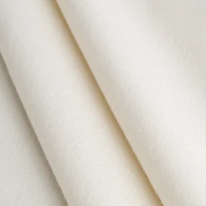 Organic Cotton Spandex Jersey - Cream