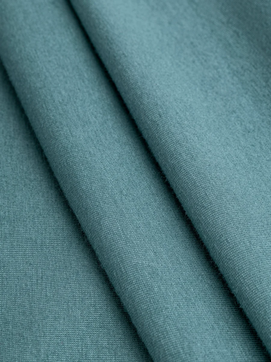 Organic Cotton Spandex Jersey - Eucalyptus