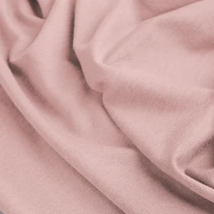 Organic Cotton + Tencel Stretch Knit Jersey - Dusty Rose