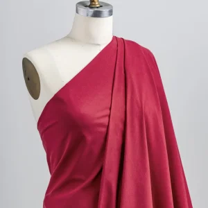Organic Cotton Voile - Red - Swatch