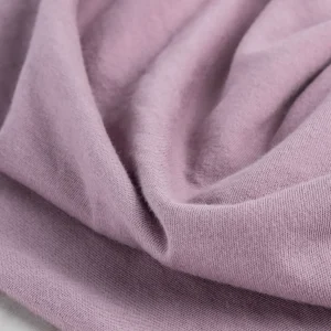 Organic Cotton Washed Jersey Knit - Lilac