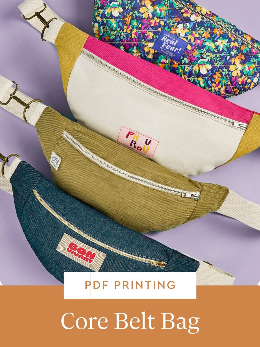 PDF Printing for Core Fabrics Belt Bag Fabric Kit – Image 2
