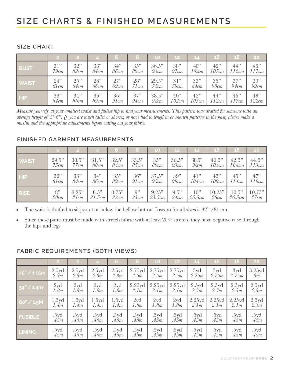 Mid-Rise Ginger Jeans Pattern – Image 9
