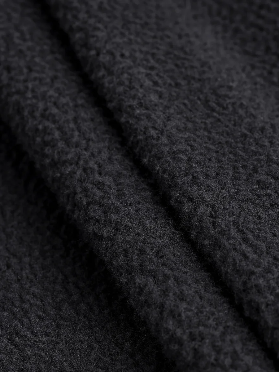 Polartec Thermal Pro Sherpa Deadstock  - Black