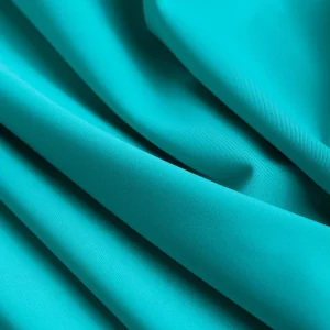 Recycled Nylon Spandex Swimwear Fabric - Aqua - Swatch
