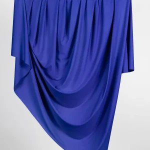 Recycled Nylon Spandex Swimwear Fabric- Ultramarine - Swatch