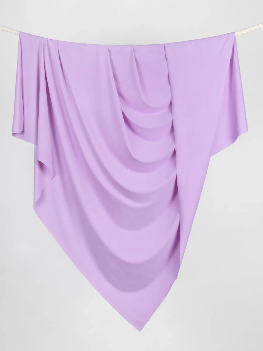 Recycled Nylon Spandex Swimwear Fabric - Wisteria - Swatch