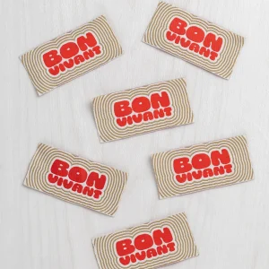 Core Fabrics Sewing Labels: 6 pack - Bon Vivant