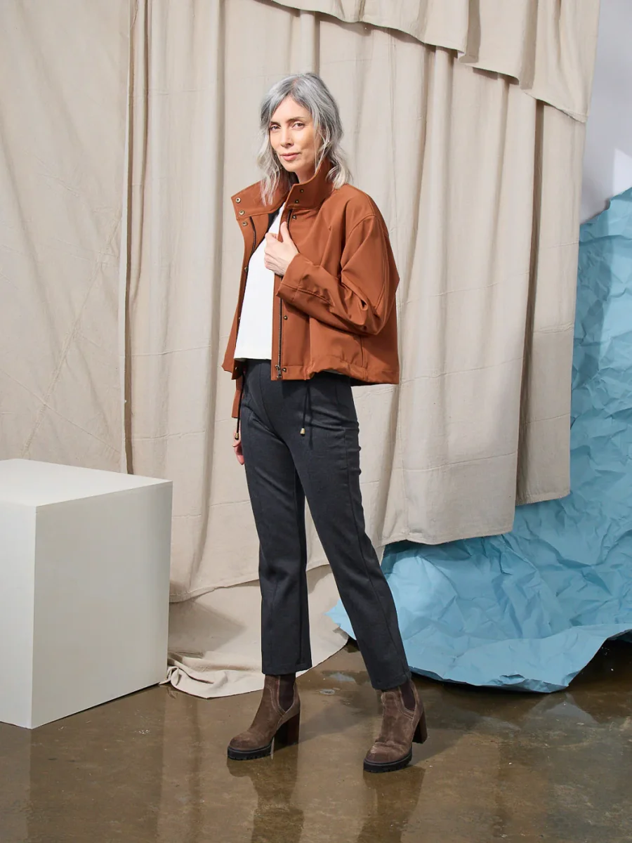 Recycled Dintex Meshback Softshell - Red – Image 5