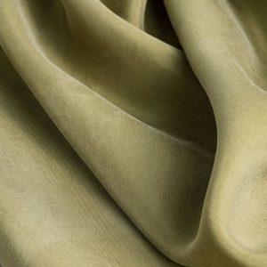Sandwashed Cupro - Leaf Green