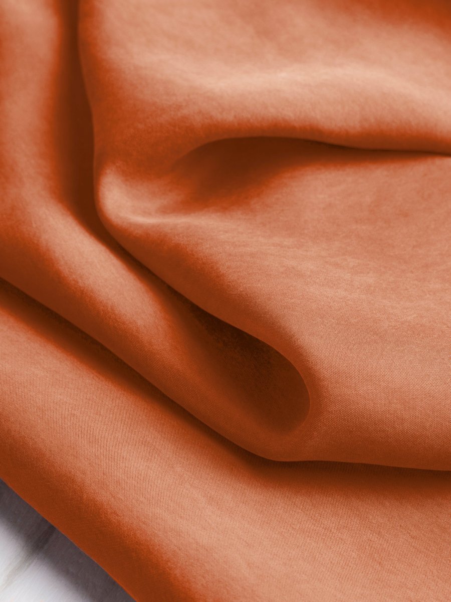 Sandwashed Cupro - Terracotta – Image 2