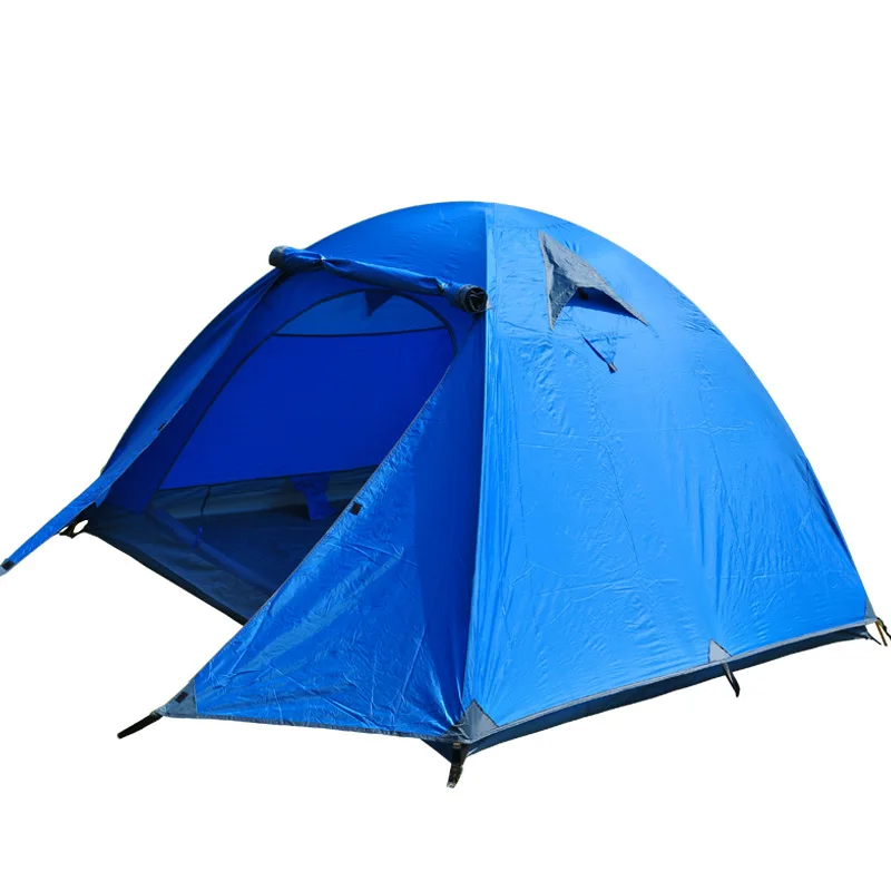 Tente dôme 2 places aluminium, double toit PU3000 étanche – Image 3