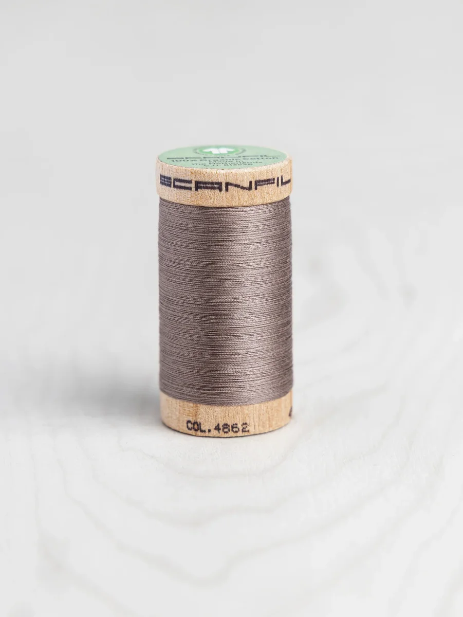 Scanfil Organic Cotton 50wt Thread 500 yards - Antier 4862
