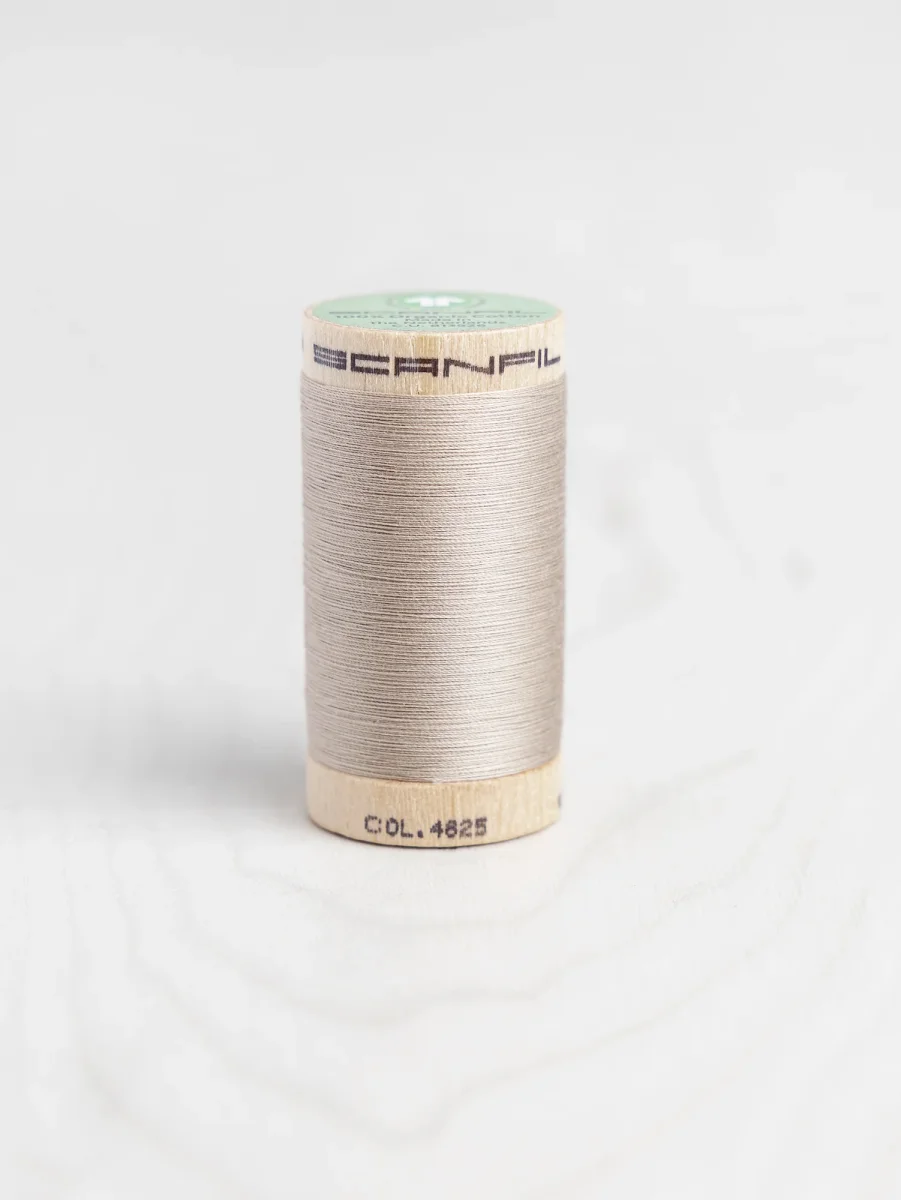 Scanfil Organic Cotton 50wt Thread 500 yards - Crockery 4825