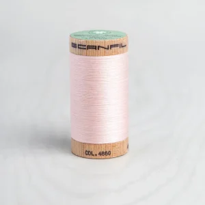 Scanfil Organic Cotton 50wt Thread 500 yards - Crystal Pink 4860