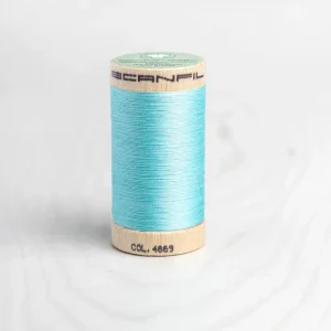 Scanfil Organic Cotton 50wt Thread 500 yards - Limpet Shell 4869