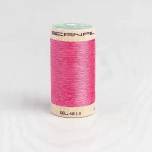 Scanfil Organic Cotton 50wt Thread 500 yards - Pink Lemonade 4810