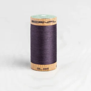 Scanfil Organic Cotton 50wt Thread 500 yards - Plum Perfect 4845