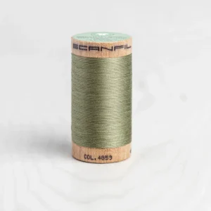Scanfil Organic Cotton 50wt Thread 500 yards - Sage 4859
