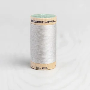 Scanfil Organic Cotton 50wt Thread 500 yards - Silver Cloud 4856