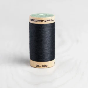 Scanfil Organic Cotton 50wt Thread 500 yards - Vulcanic Ash 4833