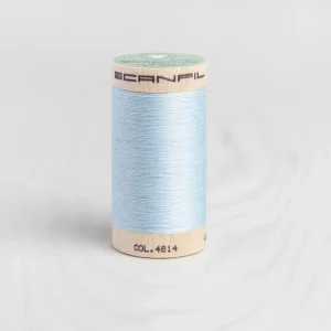 Scanfil Organic Cotton 50wt Thread 500 yards - Winter Sky 4814