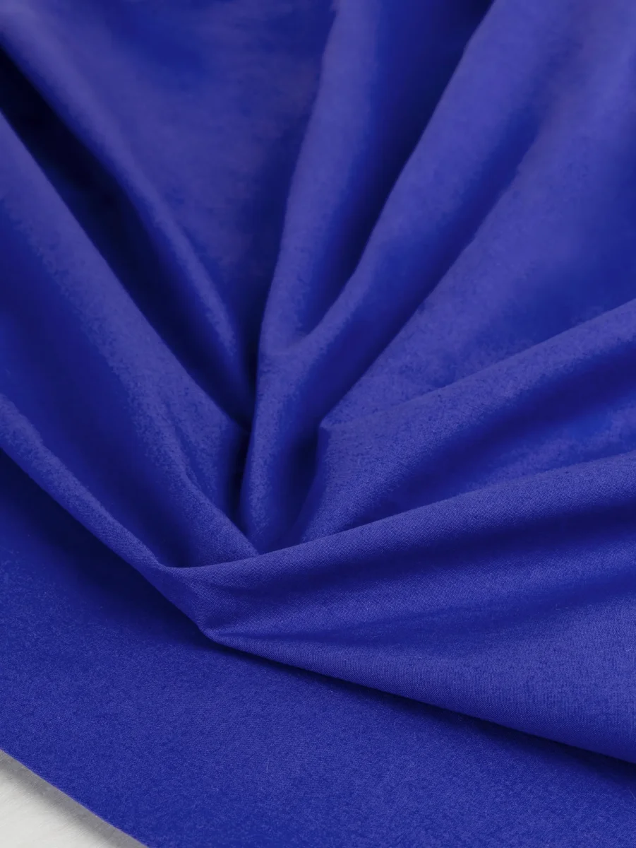 Signature Crisp Cotton Poplin - Royal Blue – Image 2
